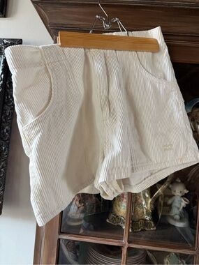 Billabong x The Salty Blonde Ivory Corduroy Shorts